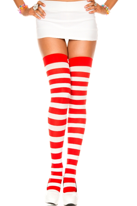 Striped Red White Thigh High Stockings 1 1.jpg
