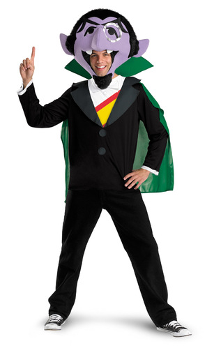 the count adult costume sesame street
