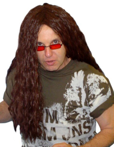Wig Heavy Metal Rocker (long Brown)