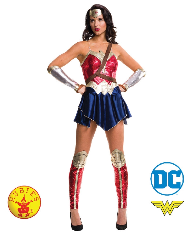 Wonder Woman Diana Prince Justice League Adult Cosplay Movie Costume Dress 2017