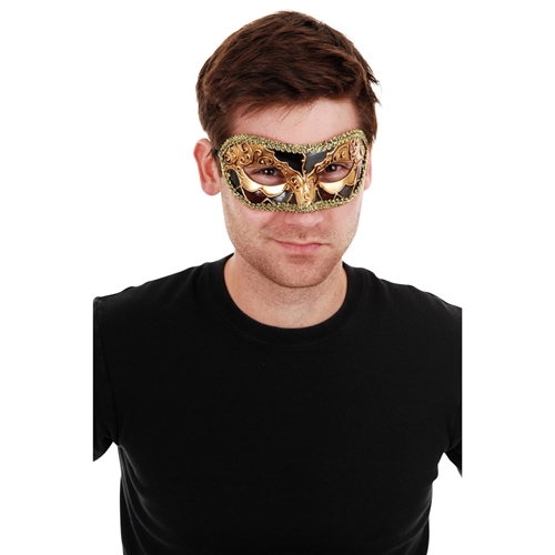 luciana metallic eye mask