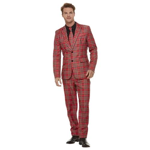 mens tartan suit