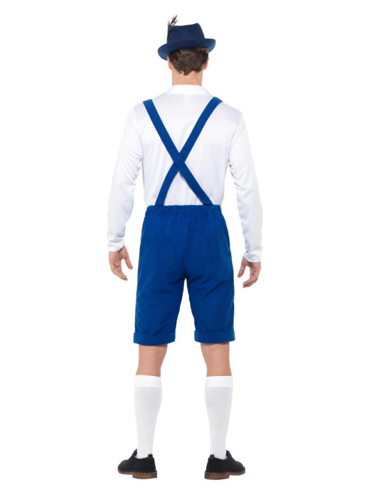 bavarian costume blue