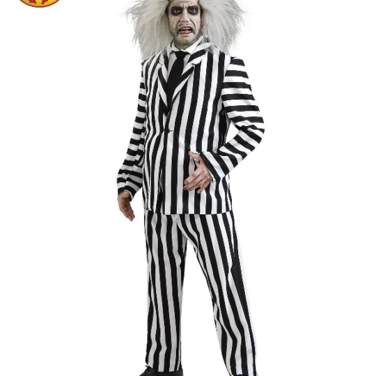 beetlejuice deluxe adult costume