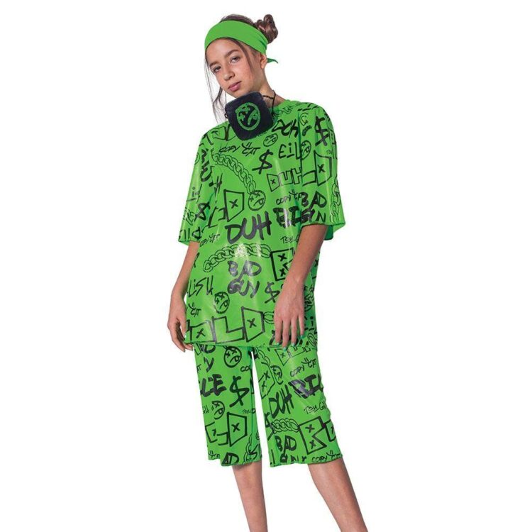 billie eilish classic costume green 107462