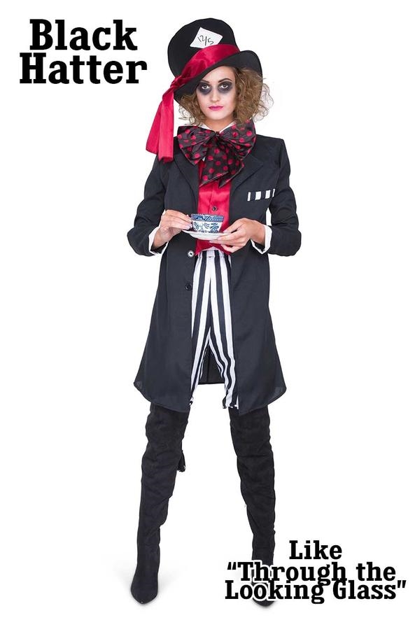 Black Hatter - Mad Hatter - Costume Wonderland