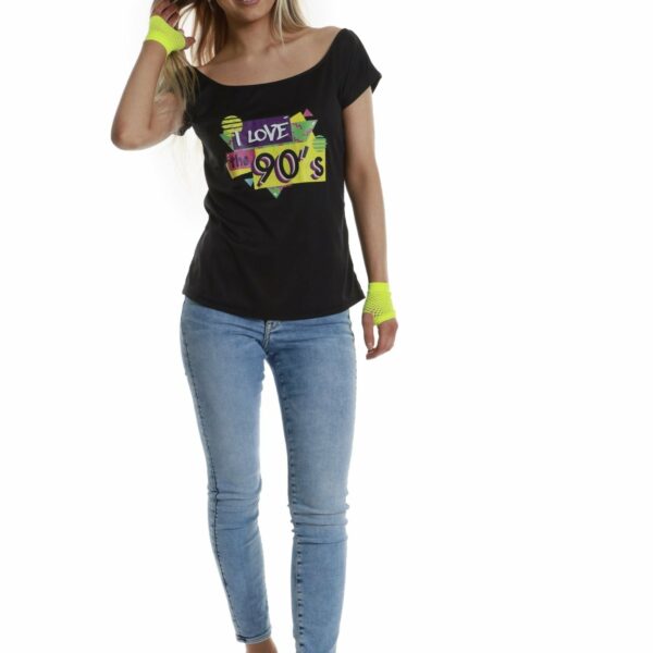 black ladies 90s tee 559451