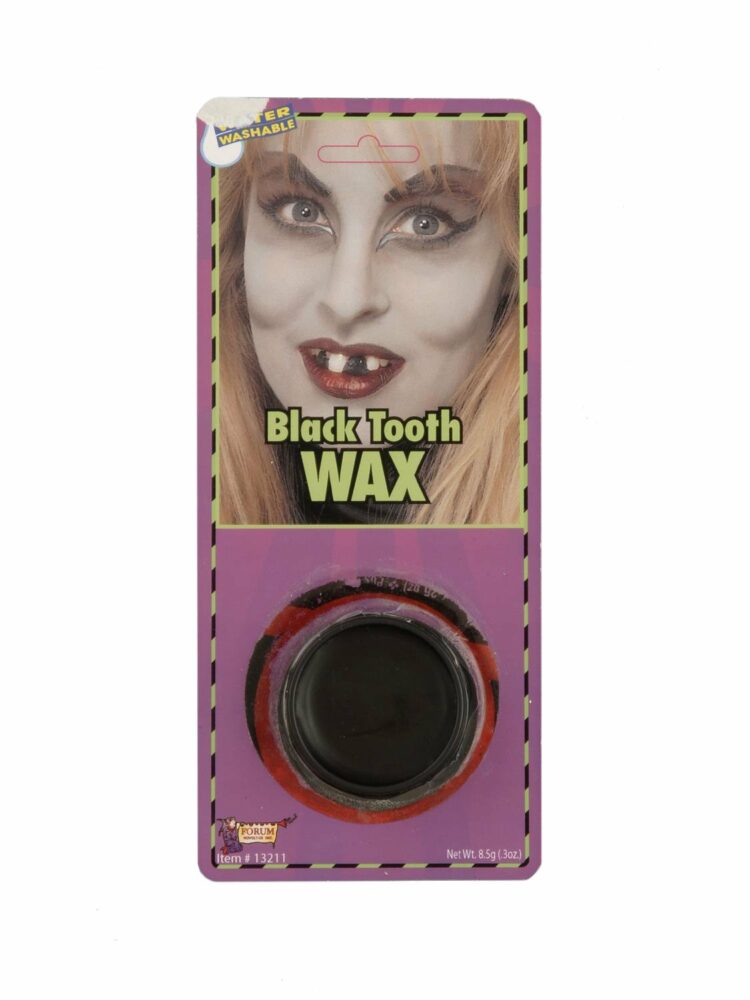 black tooth wax