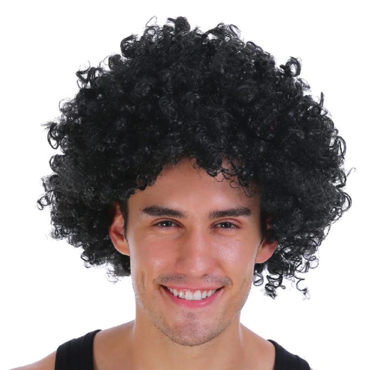 afro wig black