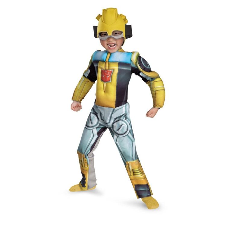 bumblebee rescue bot toddler muscle costume 783531