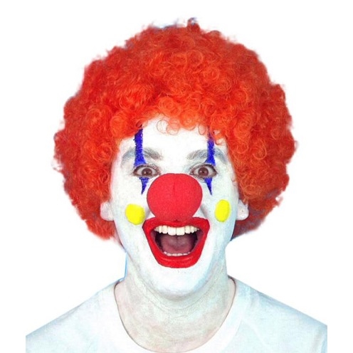 Clown Orange Wig