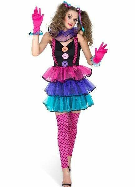 carnival clown girl costume 549640