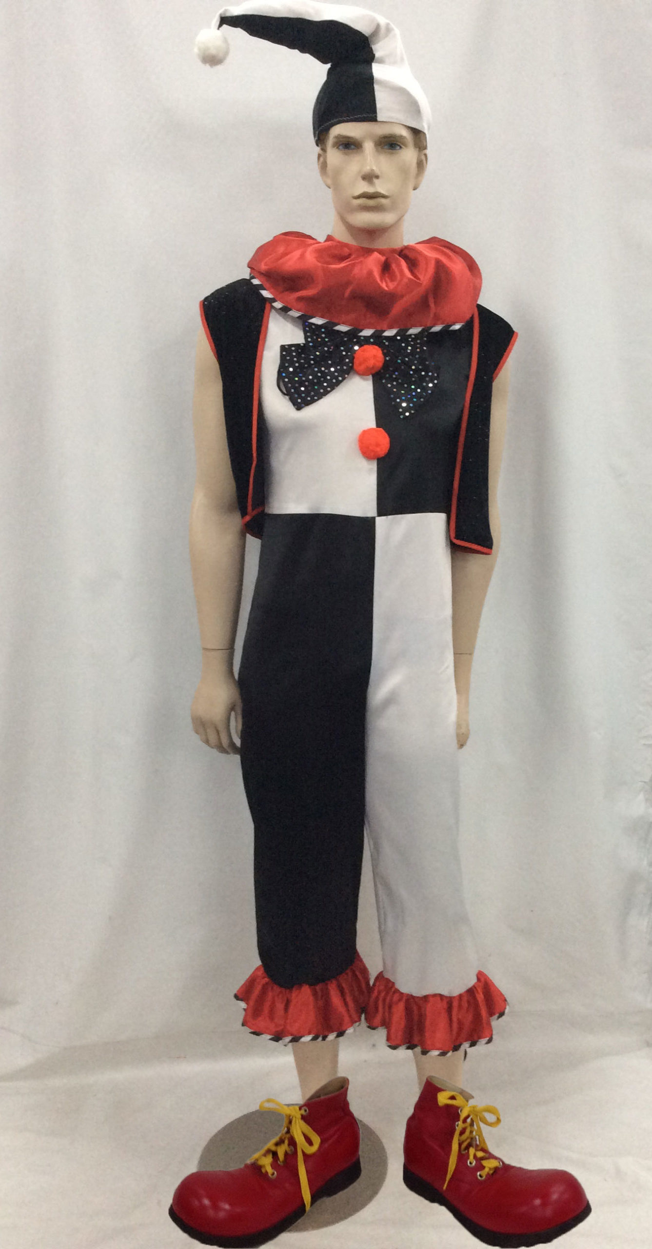 Pierrot Clown Costume - Costume Wonderland