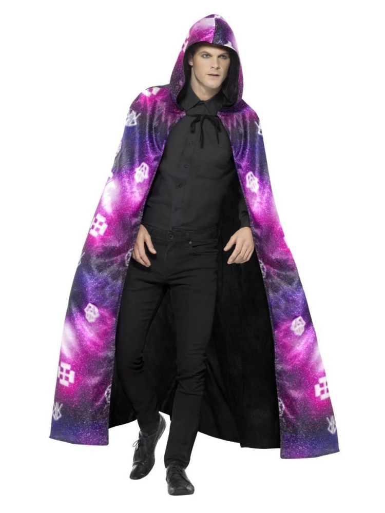 deluxe reversible galaxy ouija cape