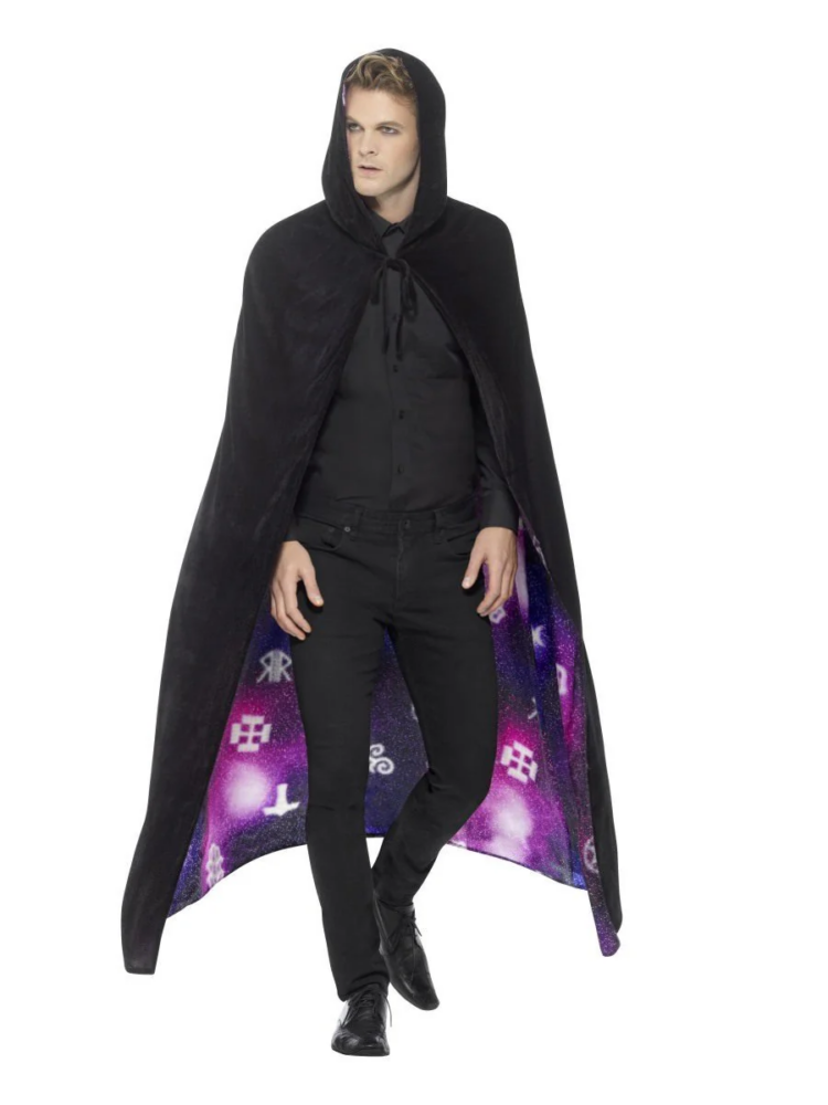 deluxe reversible galaxy ouija cape