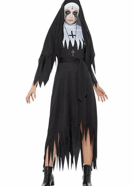 demon nun costume 616318