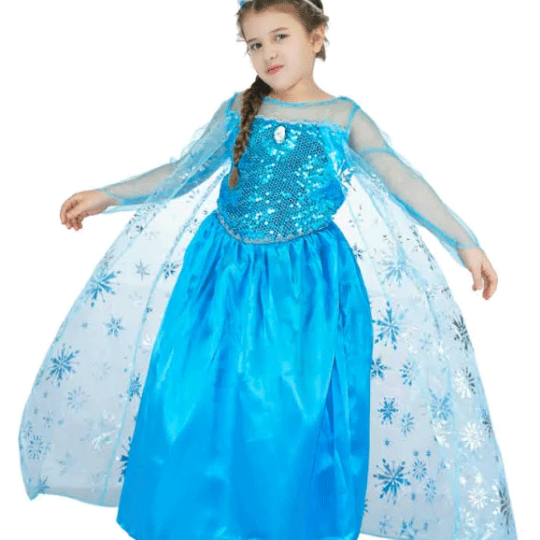 children winter princess costume