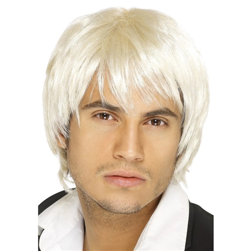 boy band wig blonde