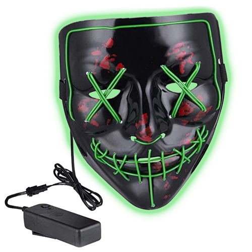 purge mask light up