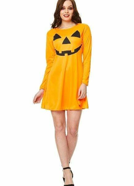 face pumpkin dress 431603