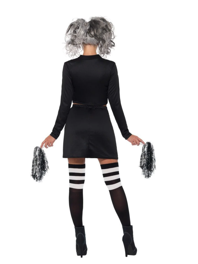 fever gothic cheerleader costume