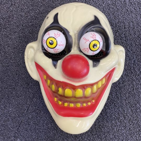 google eye clown mask