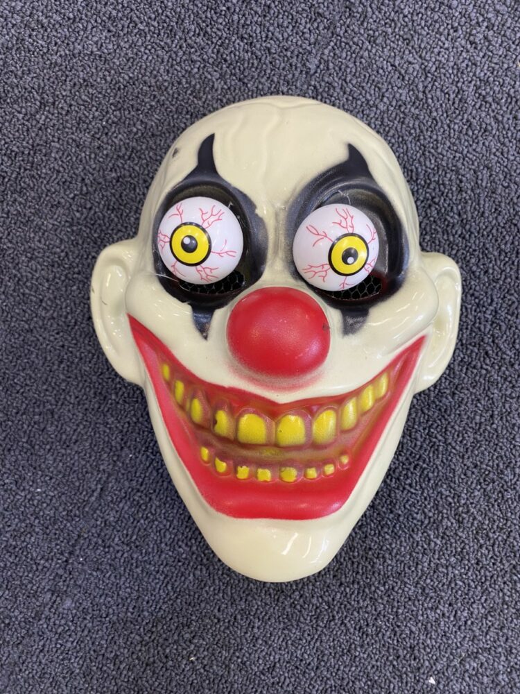 google eye clown mask