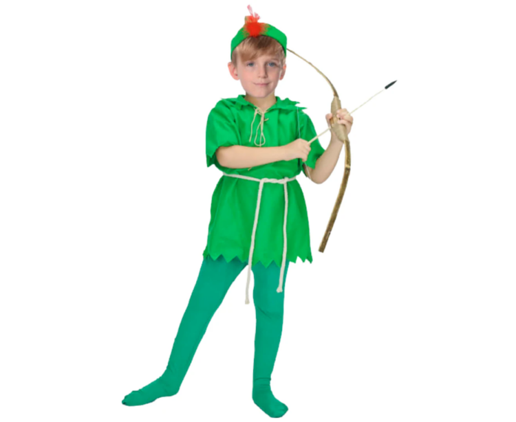 children green peter costume
