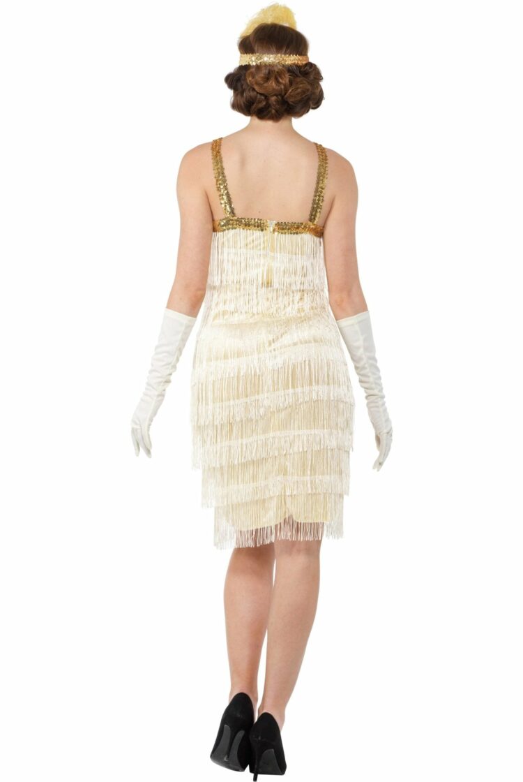 ivory flapper dress 947711