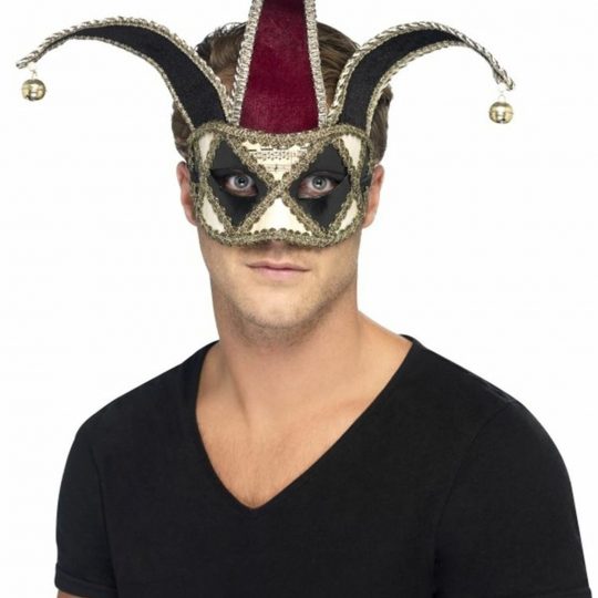 jester venetian eye mask