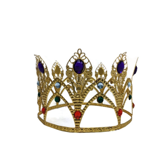 ornate gold crown