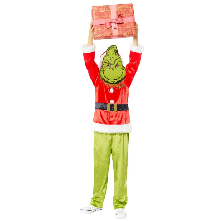 dr seuss the grinch child costume