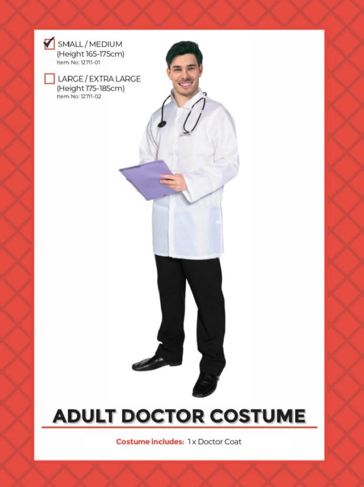 adult doctor costume