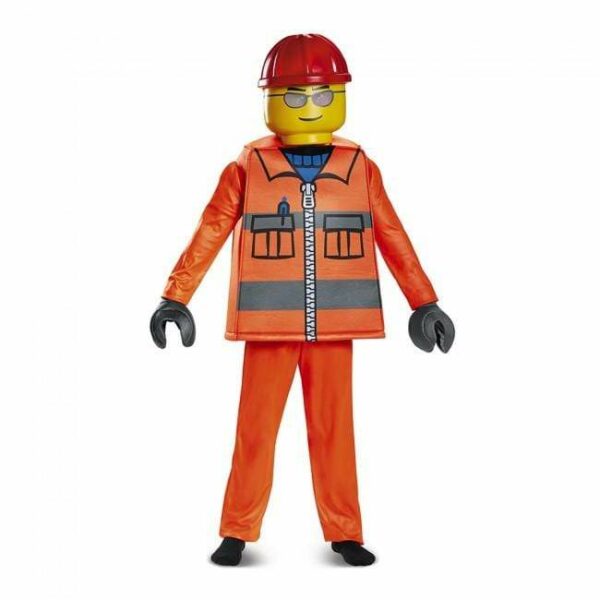 lego construction worker child deluxe costume 930589