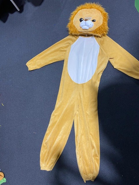 lion costume side