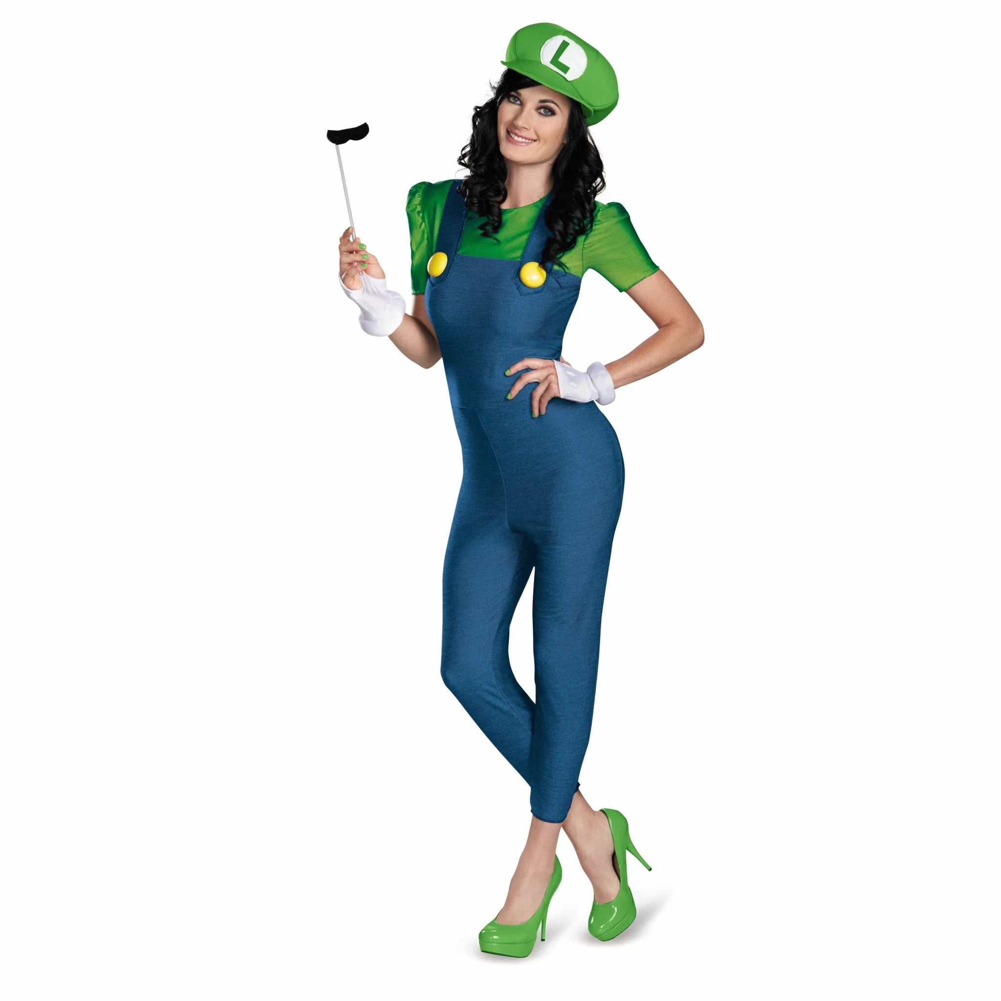 luigi female deluxe adult costume 395950