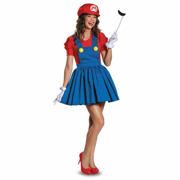 mario skirt version adult costume 840681