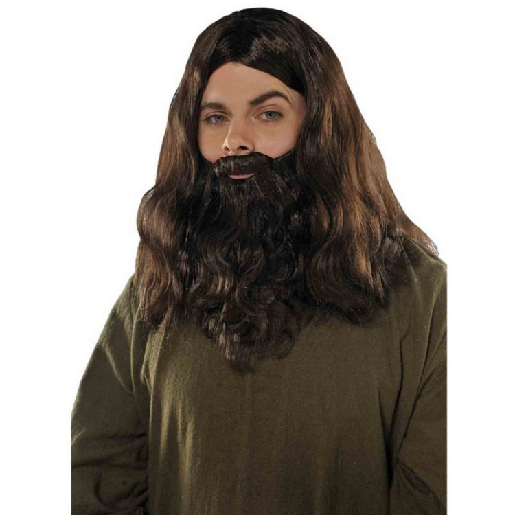 medieval man wig and beard