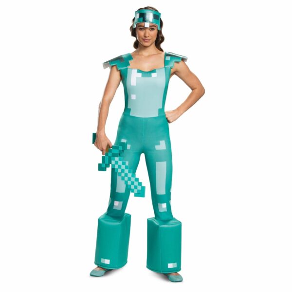 minecraft armor female adult costume 118547