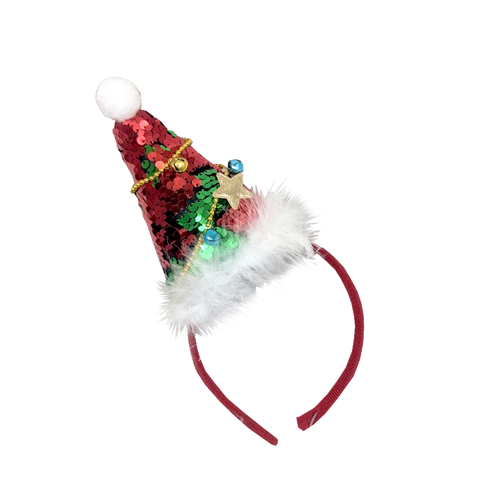 santa hat headband