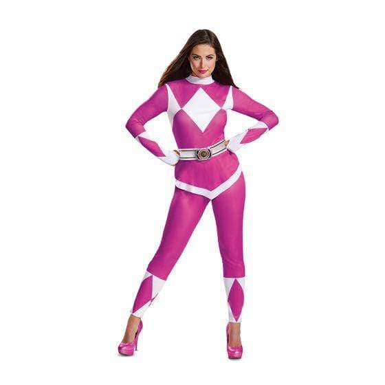 pink ranger deluxe adult costume 926110