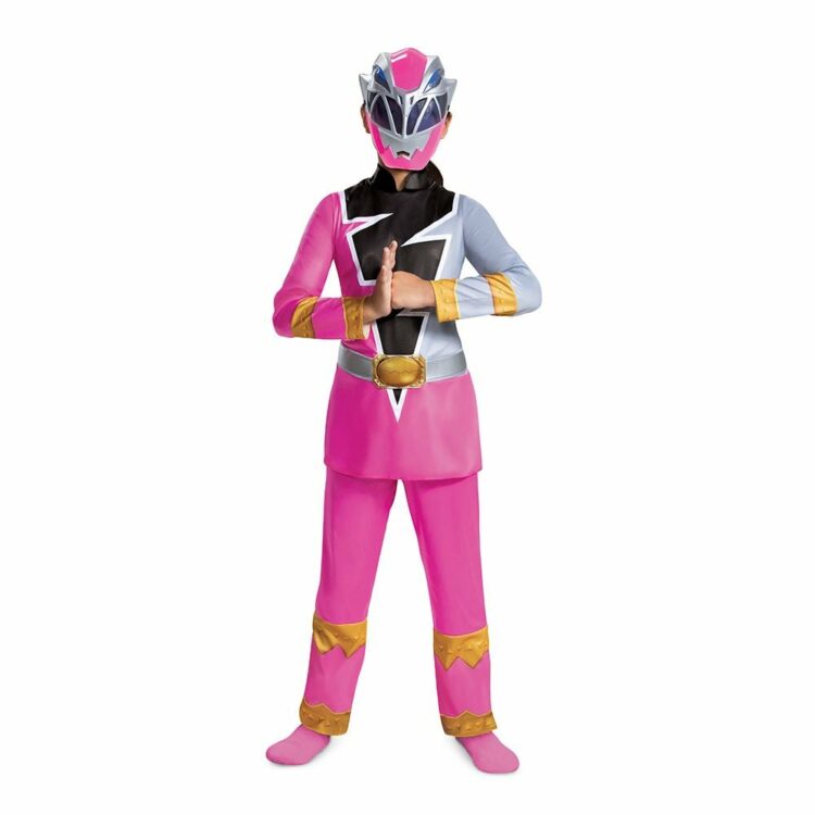 pink ranger dino fury deluxe costume 232843