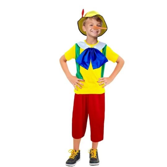 pinocchio boy kids costume