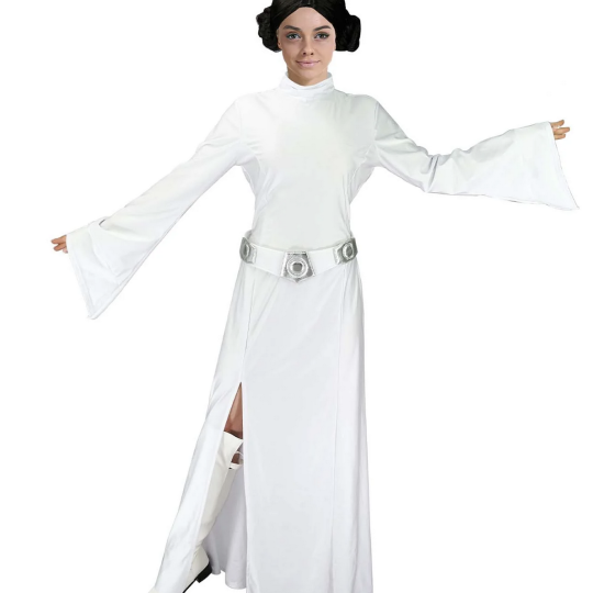 white space princess costume