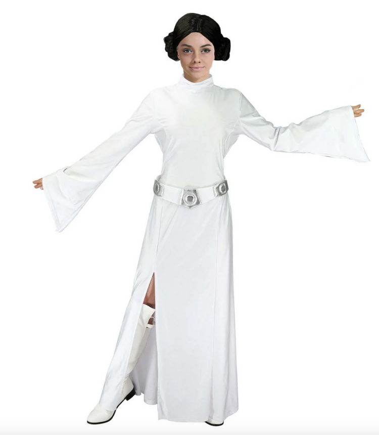 white space princess costume