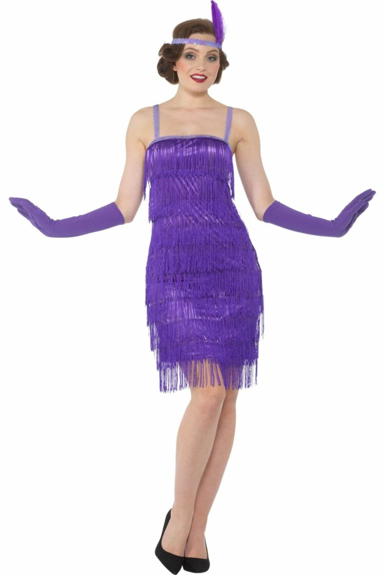 purple flapper dress 421887