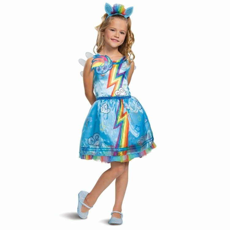 rainbow dash classic costume child 807397