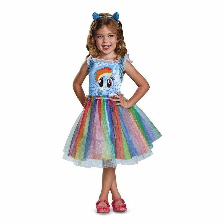 rainbow dash toddler classic costume 307438