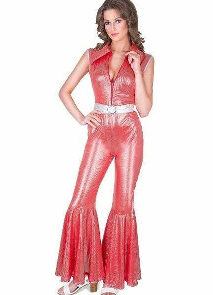 red diva disco costume 886904