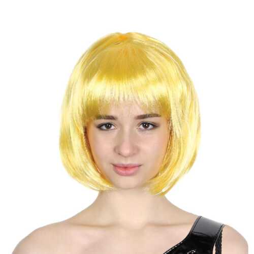 bob wig yellow